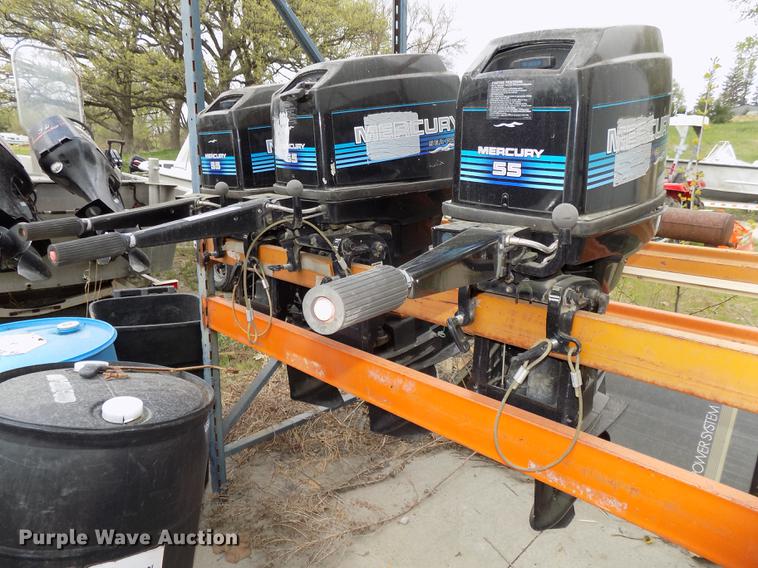 image for item DZ9689 (3) 1999 Mercury 55 Sea Pro outboard motors