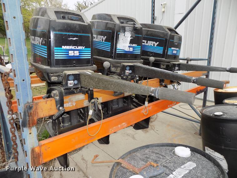 image for item DZ9689 (3) 1999 Mercury 55 Sea Pro outboard motors