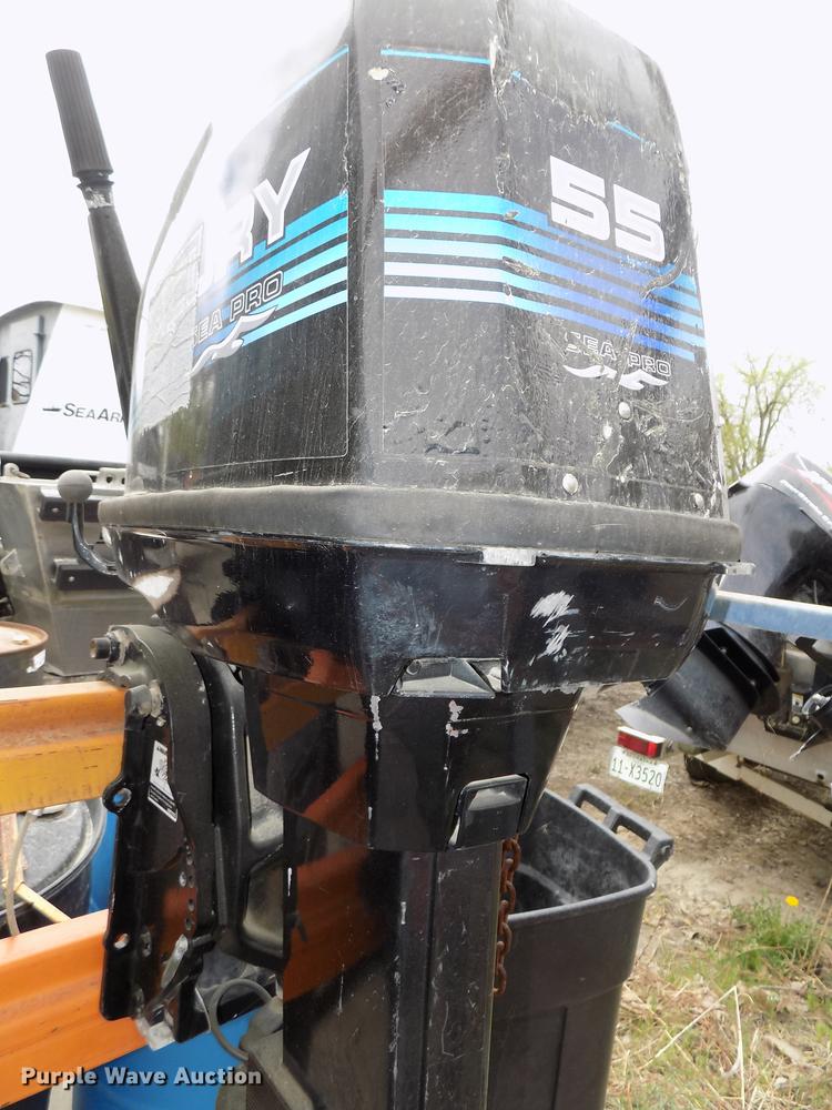 image for item DZ9689 (3) 1999 Mercury 55 Sea Pro outboard motors