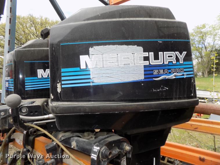 image for item DZ9689 (3) 1999 Mercury 55 Sea Pro outboard motors