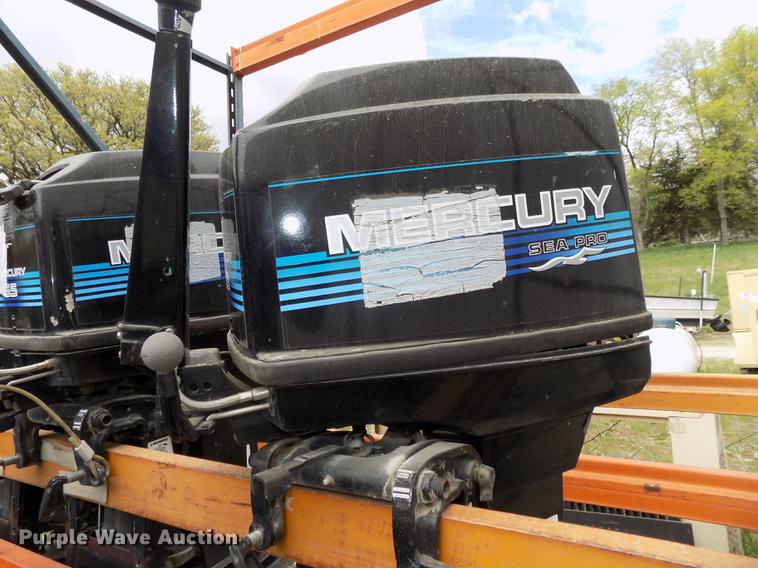 image for item DZ9689 (3) 1999 Mercury 55 Sea Pro outboard motors