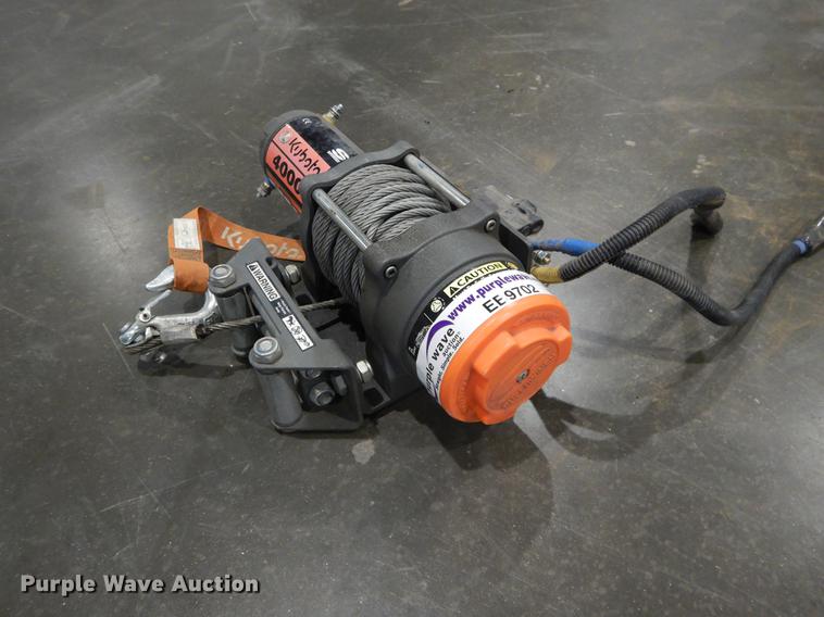 image for item EB9702 Kubota 4000 winch assembly