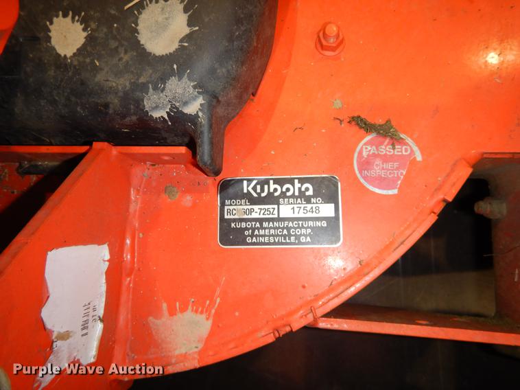 image for item EB9704 Kubota Z726XKW ZTR lawn mower