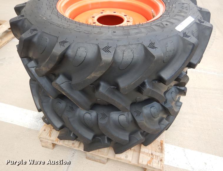 (2) Alliance 12.4R20 tires and wheels in Grapevine, TX | Item EB9725 ...