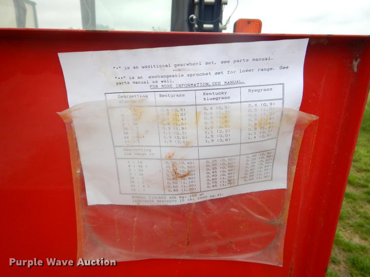 image for item ED9274 1999 Verti Seed 004-804 over seeder