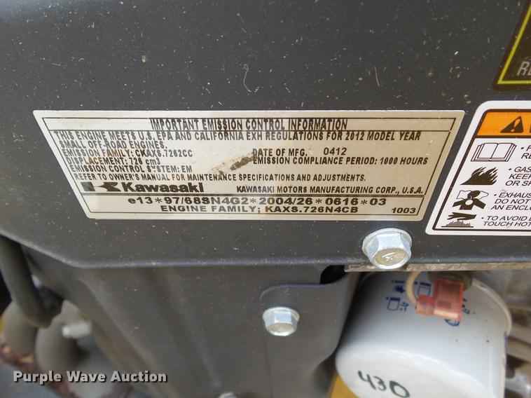 image for item EM9750 2012 Hustler FasTrak ZTR lawn mower