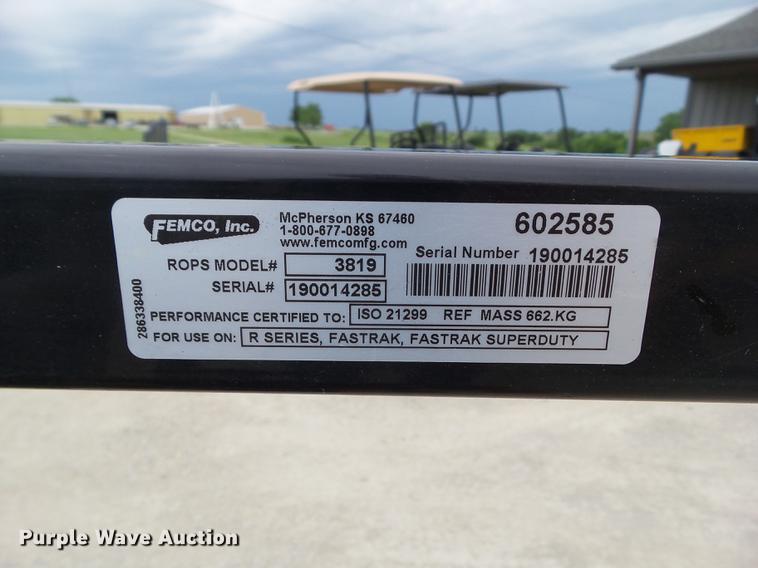 image for item EM9750 2012 Hustler FasTrak ZTR lawn mower