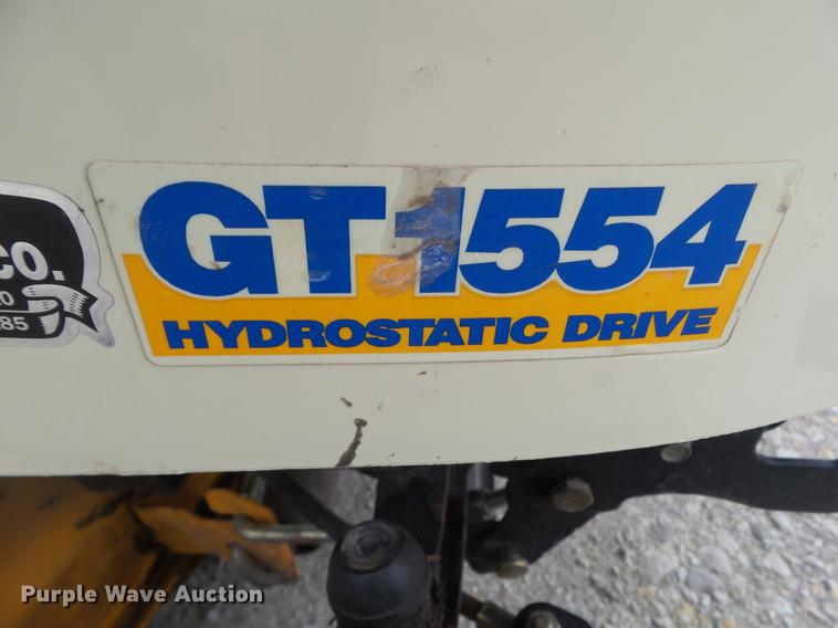 image for item EM9752 2008 Cub Cadet GT1554 lawn mower