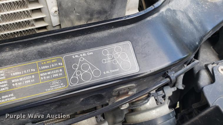 image for item EN9993 2008 Ford F350 Super Duty SuperCab flatbed pickup truck