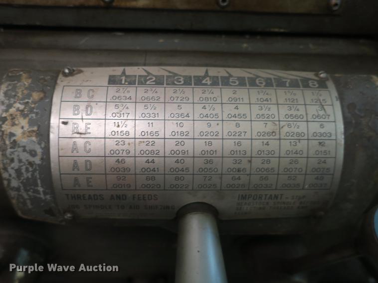 image for item EO9486 Cincinnati 17 Hydrashift lathe