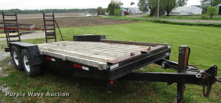 image for item EU9656 2001 Kiefer Built utility trailer