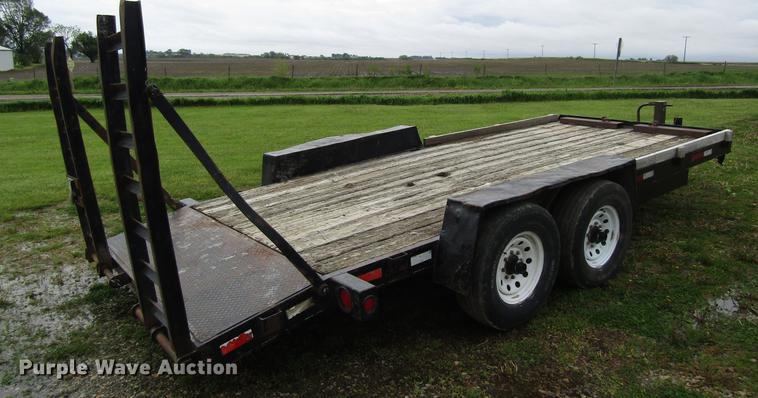 image for item EU9656 2001 Kiefer Built utility trailer