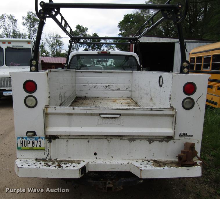 image for item EU9659 2006 Ford F250 Super Duty utility bed pickup truck