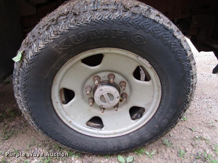 image for item EU9659 2006 Ford F250 Super Duty utility bed pickup truck