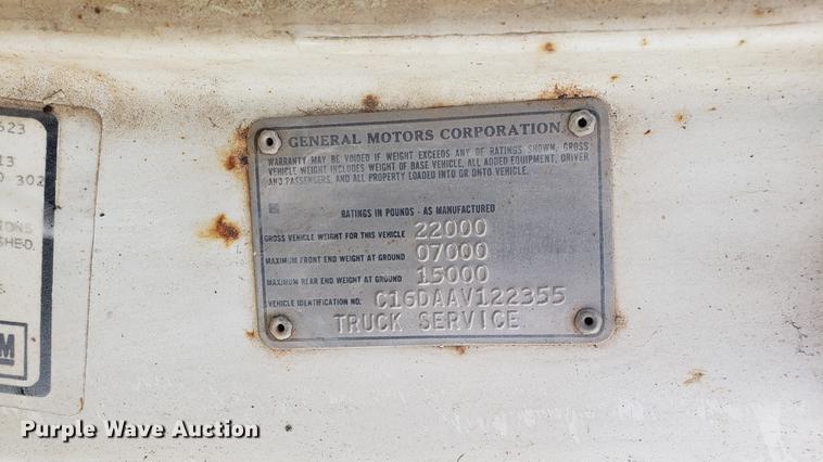 image for item EU9752 1980 Chevrolet 60 water truck