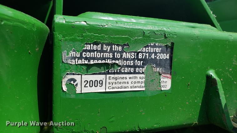 image for item EU9758 2009 John Deere 997 ZTR lawn mower