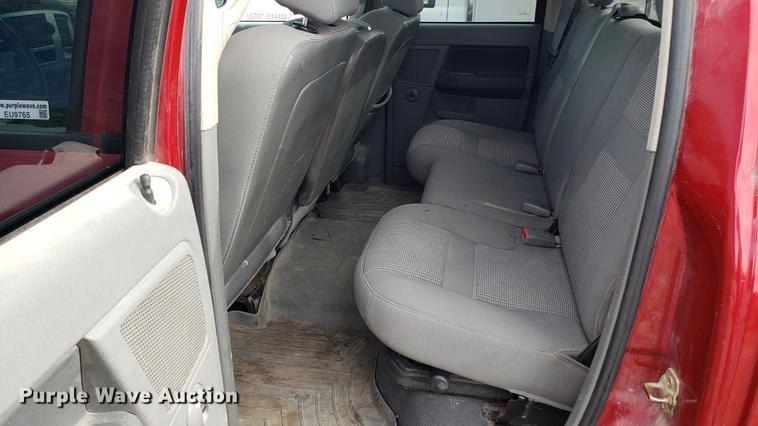 image for item EU9765 2007 Dodge Ram 1500 Quad Cab pickup truck