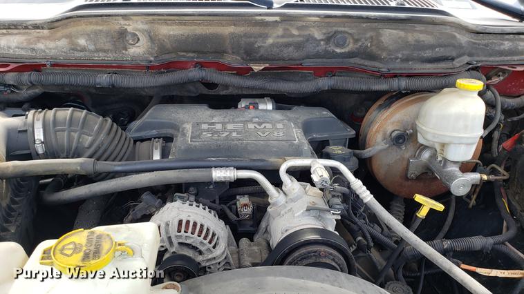 image for item EU9765 2007 Dodge Ram 1500 Quad Cab pickup truck