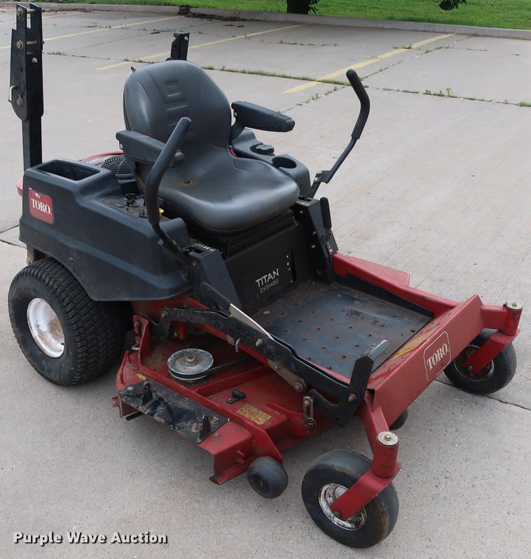 image for item FE9609 2012 Toro Titan ZX5420 ZTR lawn mower