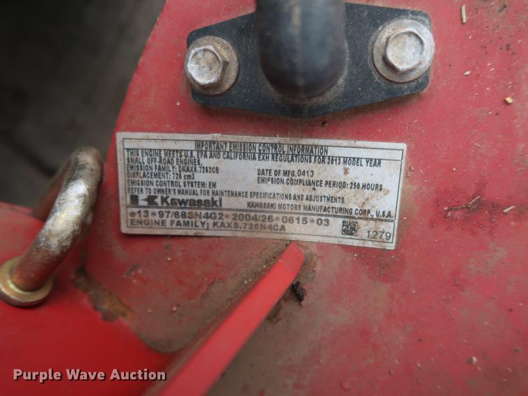 image for item FE9609 2012 Toro Titan ZX5420 ZTR lawn mower