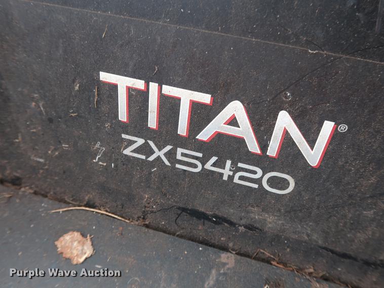 image for item FE9609 2012 Toro Titan ZX5420 ZTR lawn mower