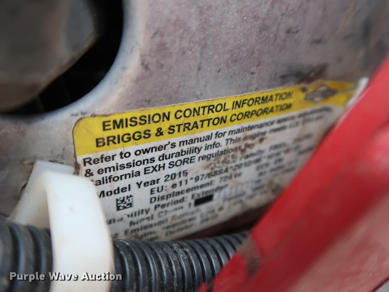 image for item FE9610 2015 Ferris IS600Z ZTR lawn mower