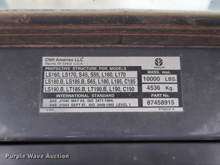 image for item FE9620 2006 New Holland L160 skid steer