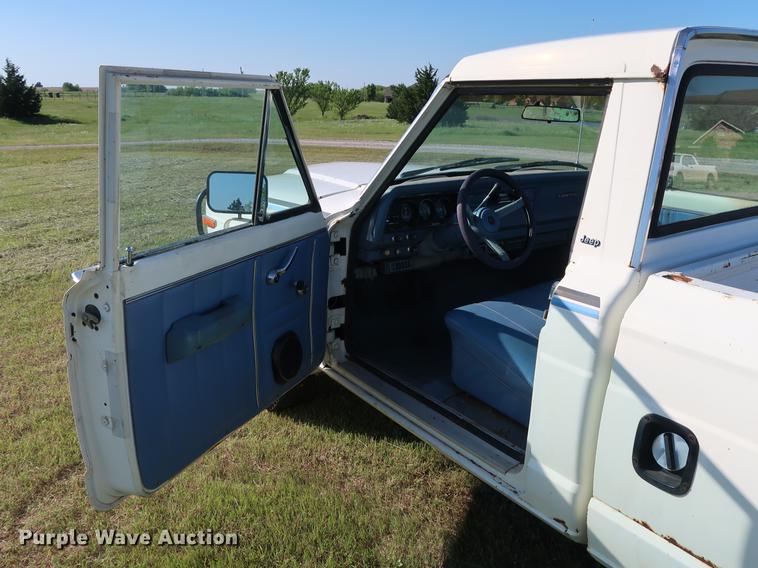 image for item FE9623 1981 Jeep J10 pickup truck