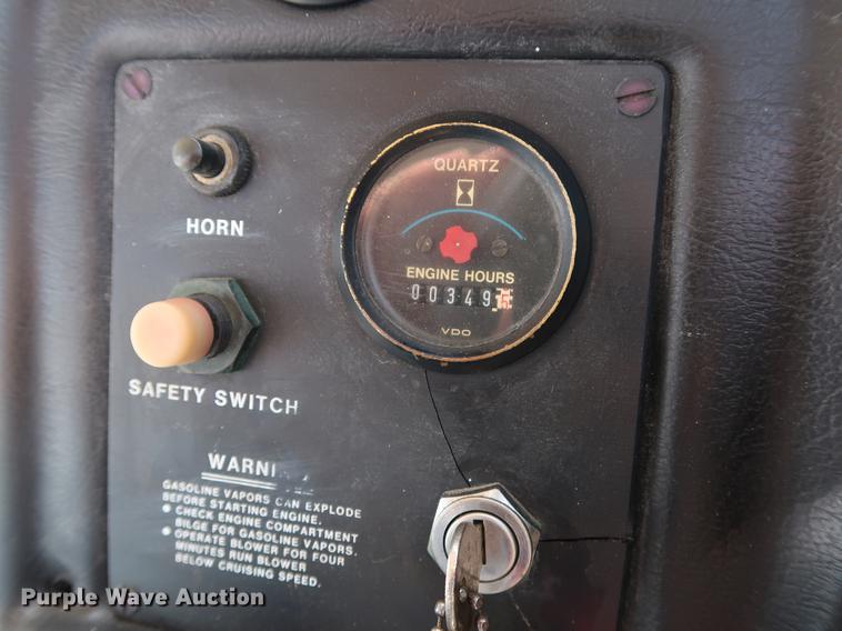 image for item FE9639 1988 Mastercraft Platinum Prostar 190 20th Anniversary boat