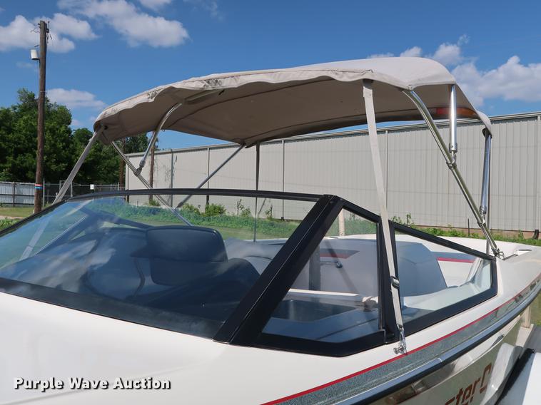 image for item FE9639 1988 Mastercraft Platinum Prostar 190 20th Anniversary boat