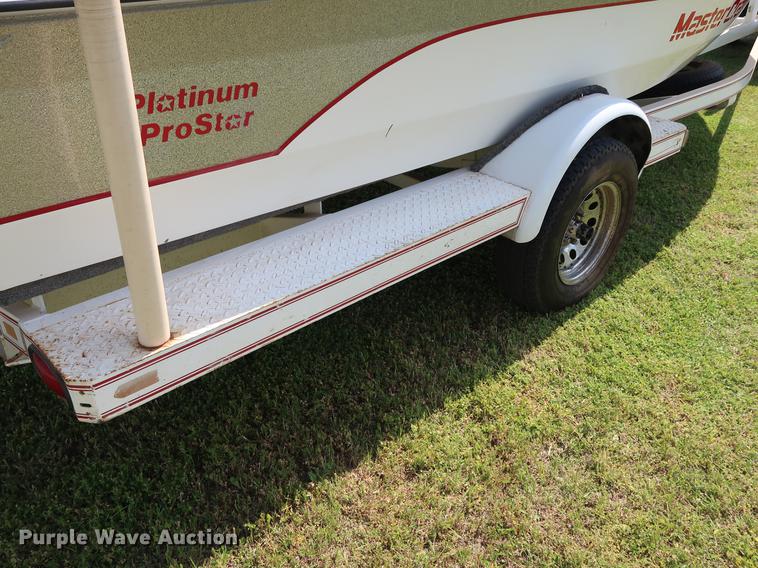 image for item FE9639 1988 Mastercraft Platinum Prostar 190 20th Anniversary boat
