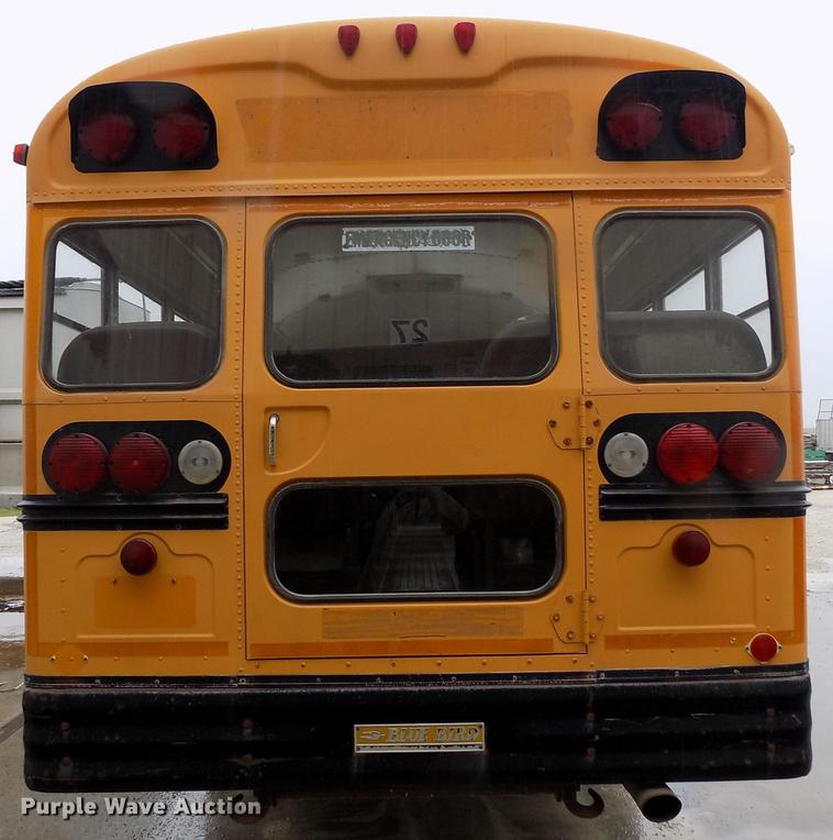image for item FG9371 1994 International 3800 Blue Bird school bus