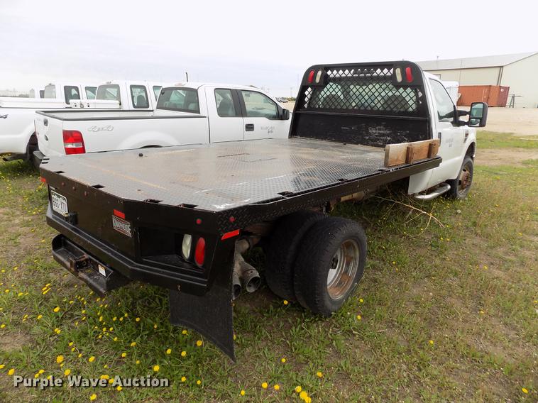 image for item FG9400 2008 Ford F350 Super Duty XL flatbed pickup truck