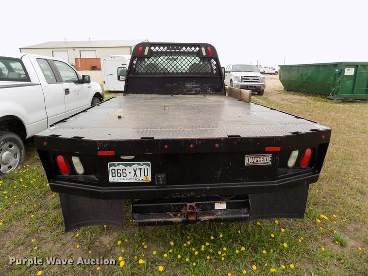 image for item FG9400 2008 Ford F350 Super Duty XL flatbed pickup truck