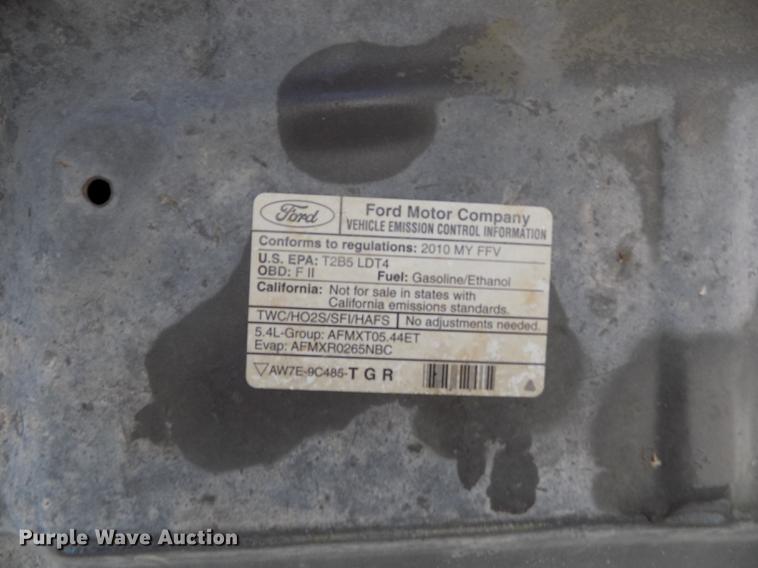 image for item FG9413 2010 Ford F150 XLT SuperCrew pickup truck