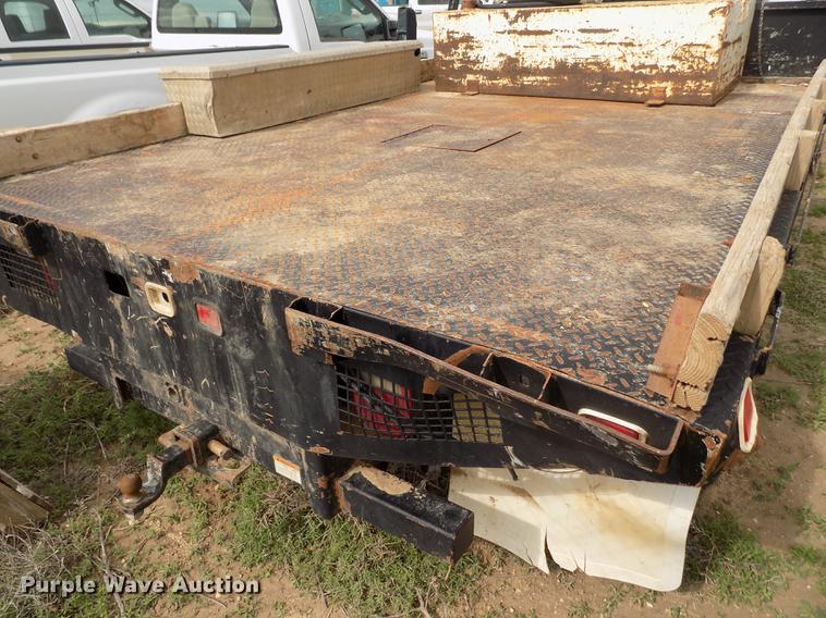 image for item FG9419 2009 Ford F350 Super Duty XL flatbed pickup truck