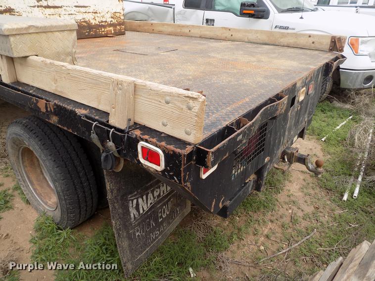 image for item FG9419 2009 Ford F350 Super Duty XL flatbed pickup truck