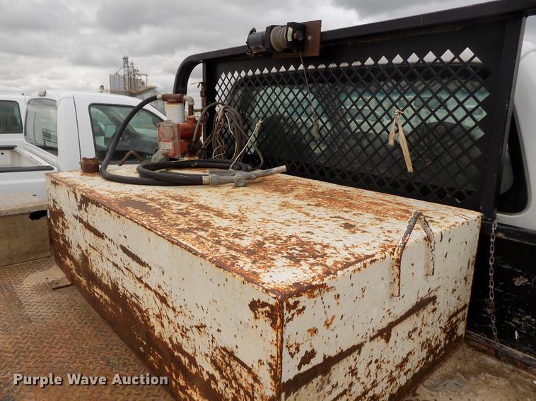 image for item FG9419 2009 Ford F350 Super Duty XL flatbed pickup truck