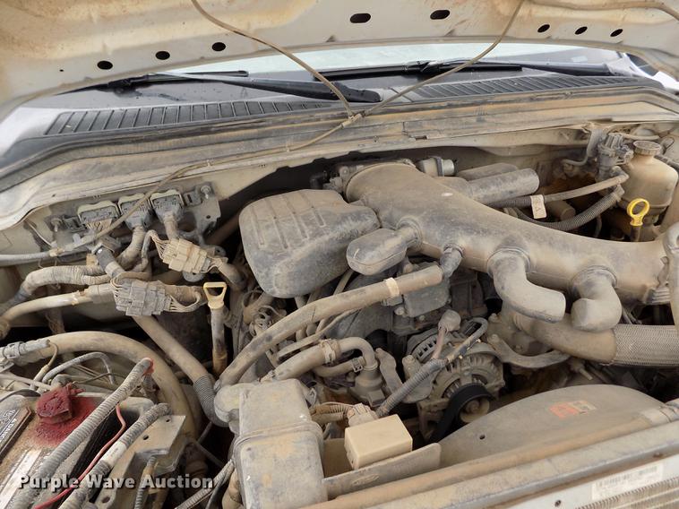 image for item FG9438 2009 Ford F350 Super Duty XL flatbed pickup truck