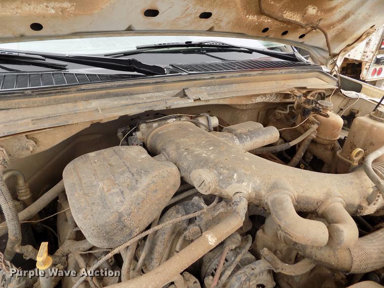 image for item FG9449 2009 Ford F350 Super Duty XL flatbed pickup truck