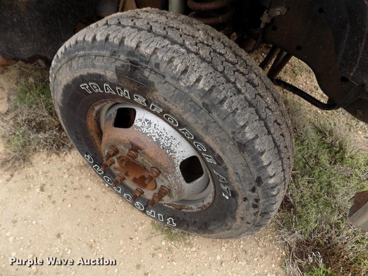 image for item FG9449 2009 Ford F350 Super Duty XL flatbed pickup truck