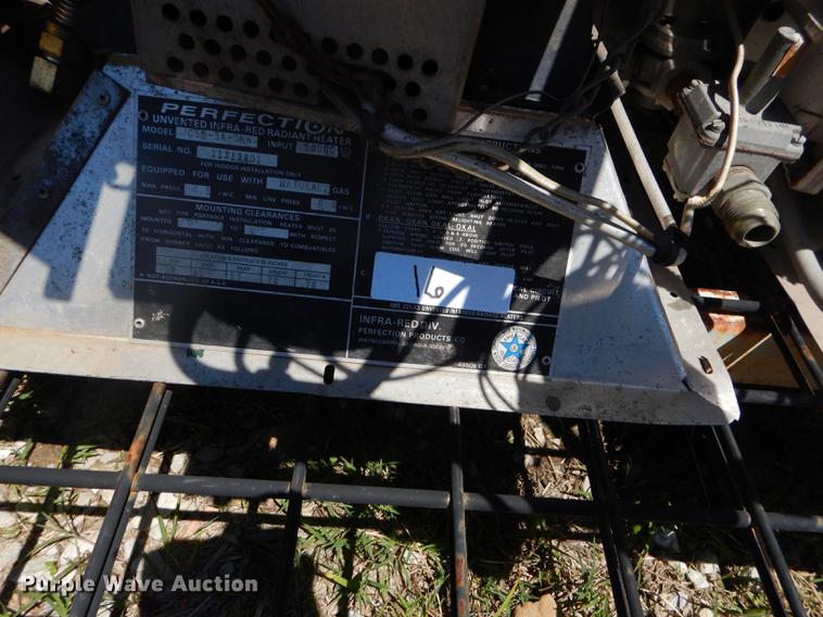 image for item FH9478 Approximately 8 heaters