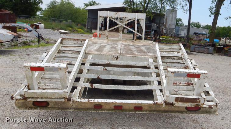 image for item FH9485 1986 shop built equipment trailer