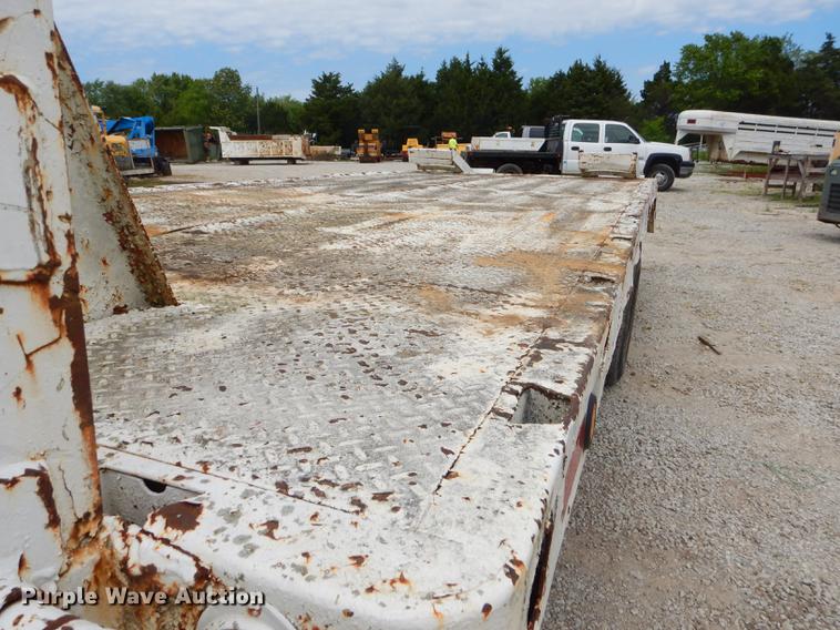 image for item FH9485 1986 shop built equipment trailer
