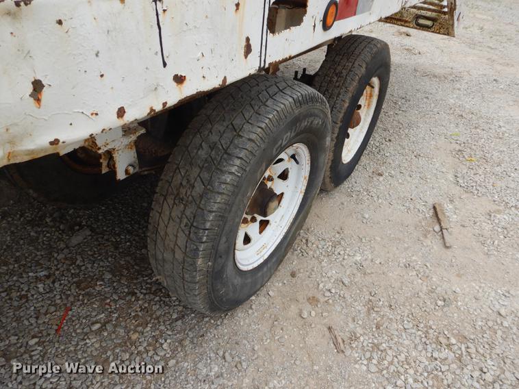 image for item FH9485 1986 shop built equipment trailer