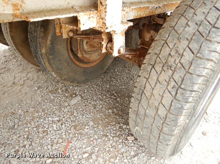 image for item FH9485 1986 shop built equipment trailer