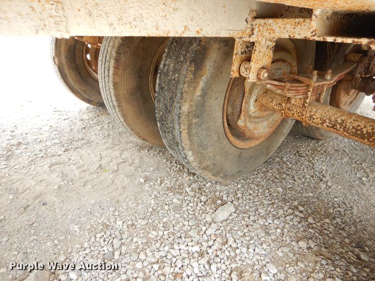 image for item FH9485 1986 shop built equipment trailer