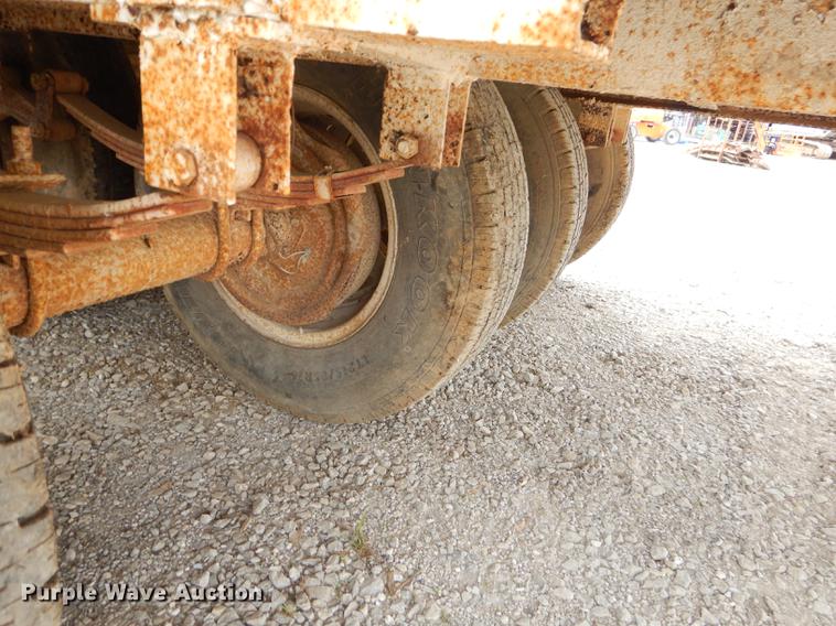 image for item FH9485 1986 shop built equipment trailer