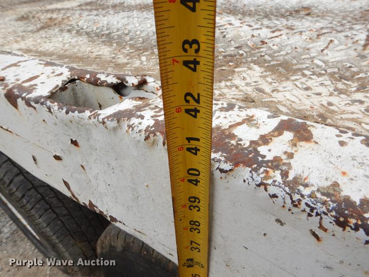 image for item FH9485 1986 shop built equipment trailer