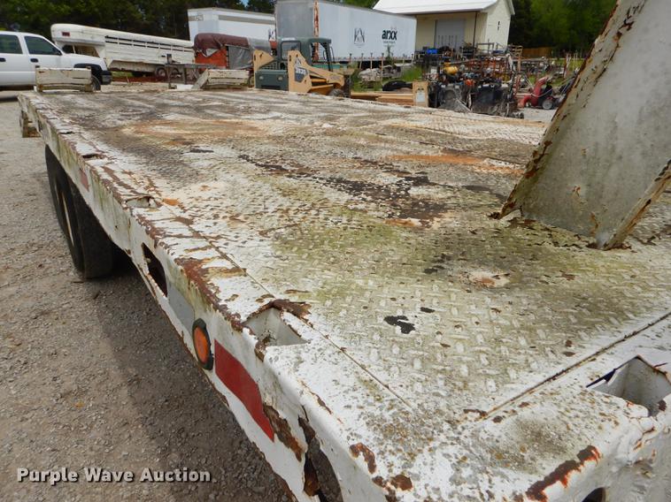 image for item FH9485 1986 shop built equipment trailer